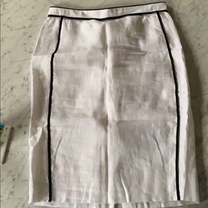 J Crew linen skirt